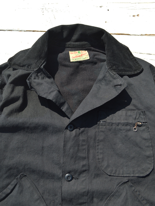 【Behind The River】 B.B.V Hunting Jacket (Black Dye) “L-XL”