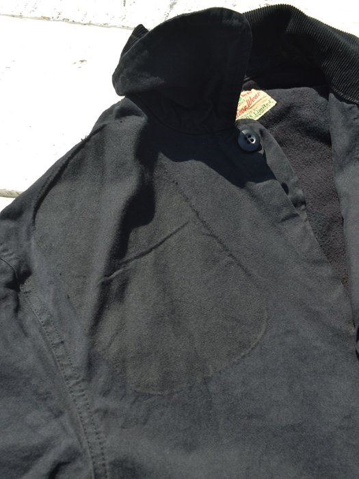 【Behind The River】 B.B.V Hunting Jacket (Black Dye) “L-XL”