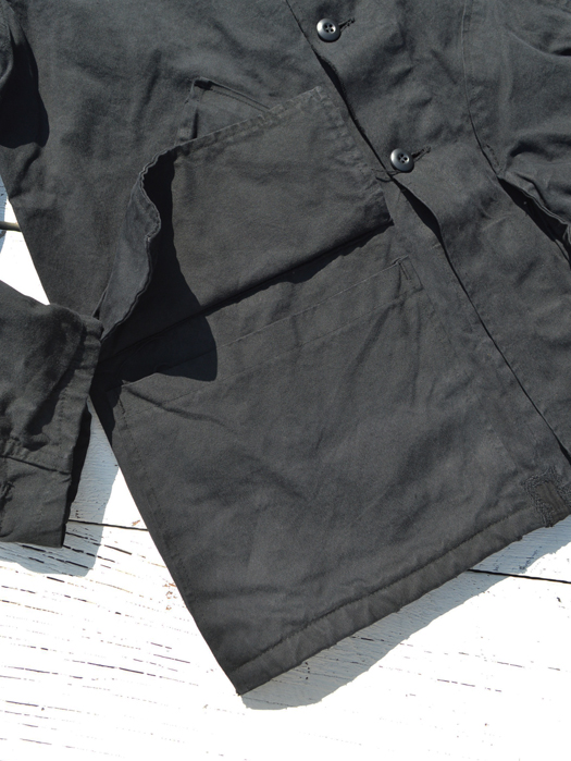 【Behind The River】 B.B.V Hunting Jacket (Black Dye) “L-XL”