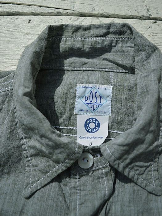 1231N New Light Shirt ( Cotton / Linen Heather Chambrey )