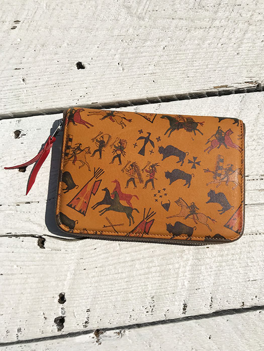 LT-0111 ROUND FASTENER WALLET (M)　