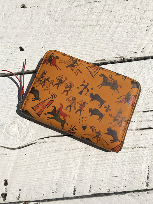 LT-0111 ROUND FASTENER WALLET (M)