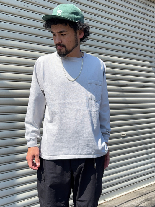L/S POCKET TEE　