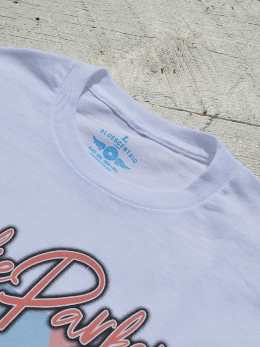 【BLUESCENTRIC】 Print T-Shirt　(CHARLIE PARKER)