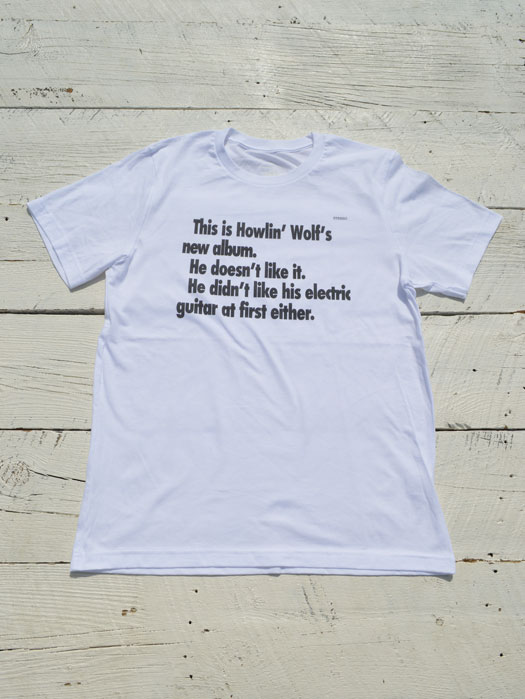 【BLUESCENTRIC】 Print T-Shirt　(HOWLIN'WOLF)