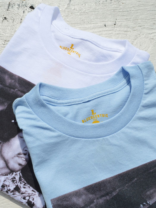 【BLUESCENTRIC】 Print T-Shirt　(JIMI HENDRIX)