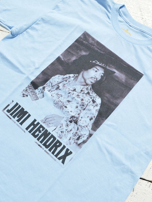 【BLUESCENTRIC】 Print T-Shirt　(JIMI HENDRIX)