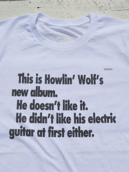【BLUESCENTRIC】 Print T-Shirt　(HOWLIN'WOLF)　