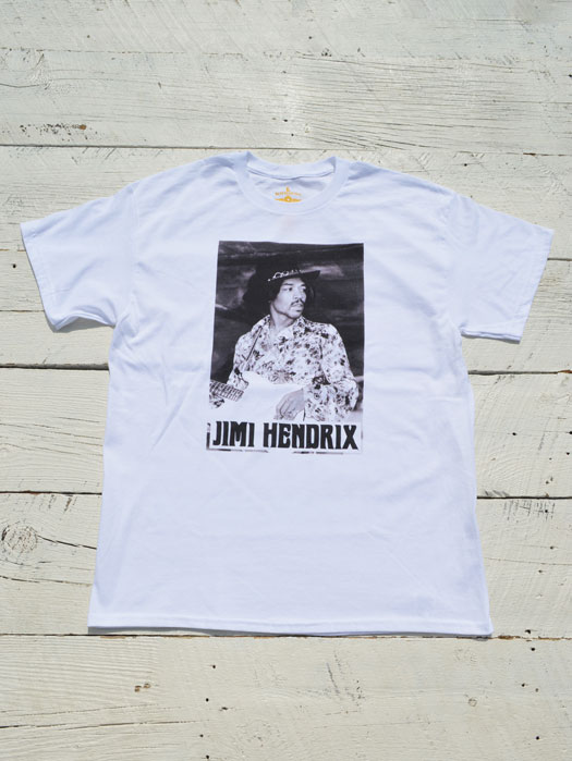 【BLUESCENTRIC】 Print T-Shirt　(JIMI HENDRIX)