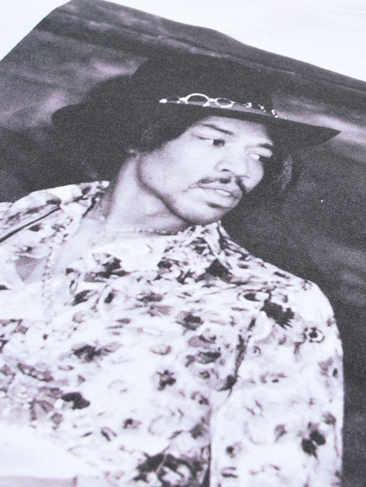 【BLUESCENTRIC】 Print T-Shirt　(JIMI HENDRIX)