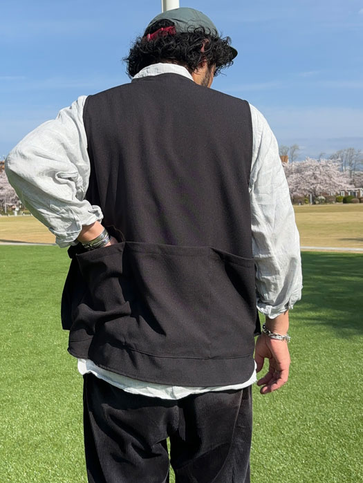 Cultivator Vest (Wool Like Tropical)