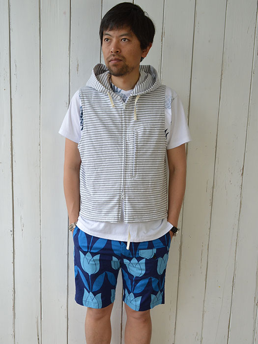 Sleeveless Knit Hoody (St. French Terry)