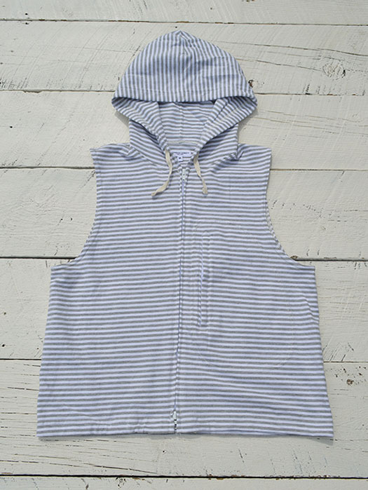Sleeveless Knit Hoody (St. French Terry)