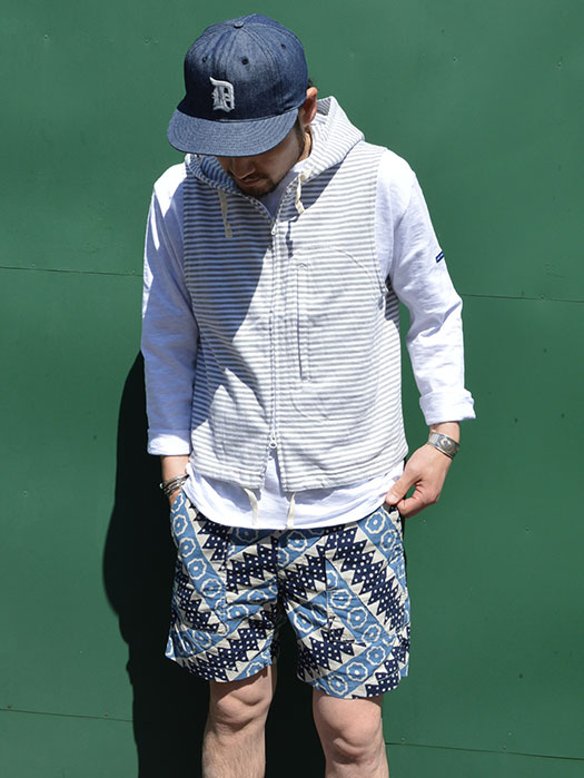 Sleeveless Knit Hoody (St. French Terry)