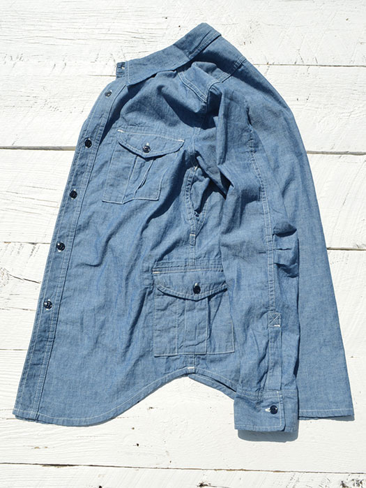 Botanical Scout Shirt　(Organic Chambray)