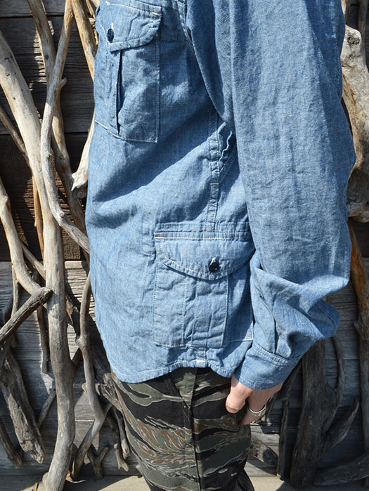 Botanical Scout Shirt　(Organic Chambray)