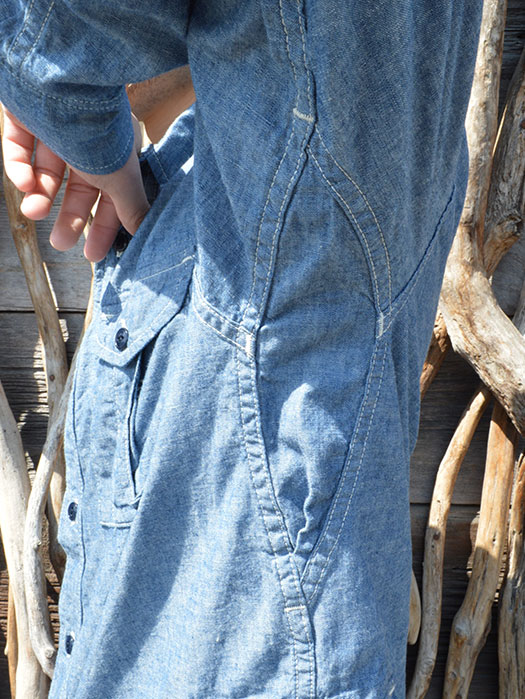 Botanical Scout Shirt　(Organic Chambray)