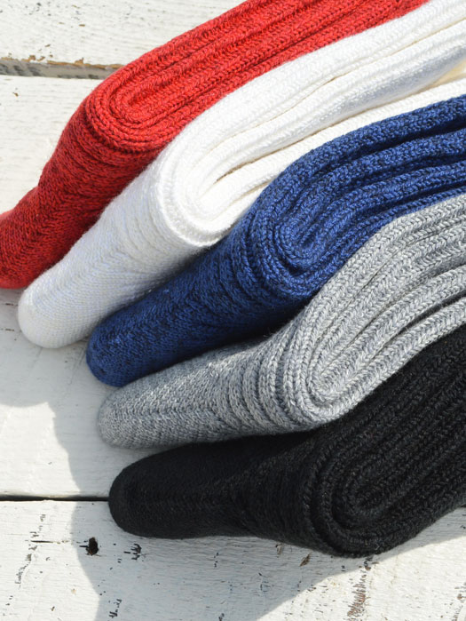 Low Gauge Rib Socks