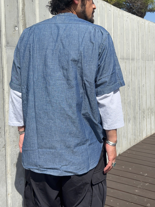 NAVY CUT Band S/S (Classic Chambray)