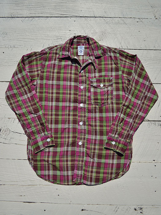 1296 C-POST 4 (  Plaid Shirting )　