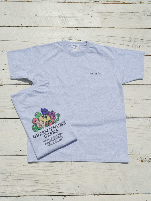 【KEIMEN】 Vegetable T-Shirts