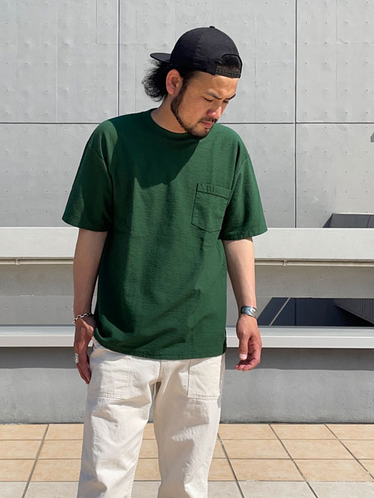 【Cal Cru】　Ridge S/S Pocket T-Shirts