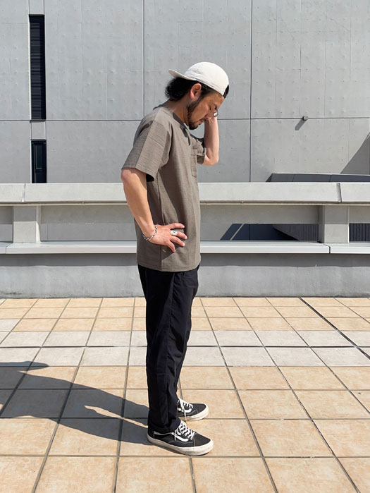 【Cal Cru】　Ridge S/S Pocket T-Shirts