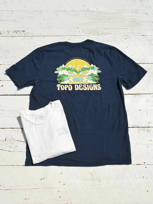 PEAKS & VALLEYS TEE　