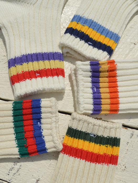 Organic Rib Line Socks