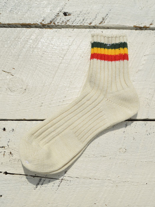 Organic Rib Line Socks