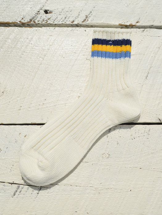Organic Rib Line Socks