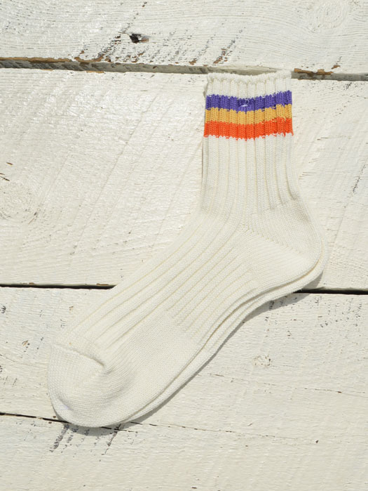 Organic Rib Line Socks