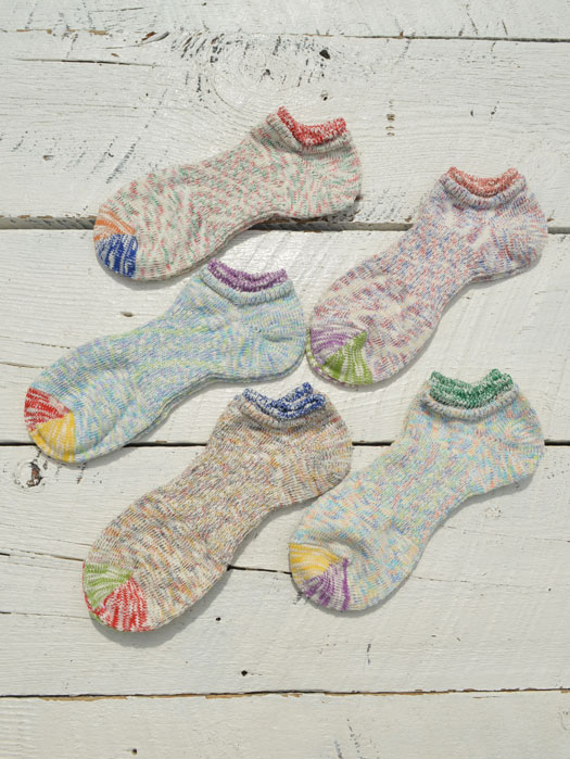 Top Panel Ankle Socks