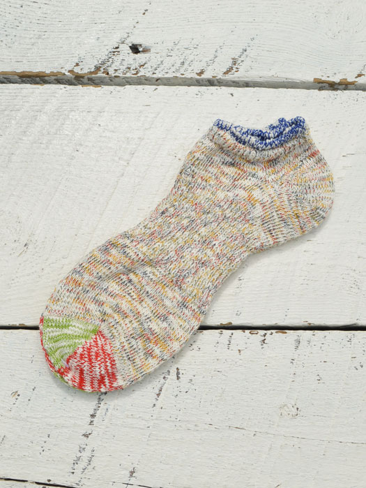 Top Panel Ankle Socks