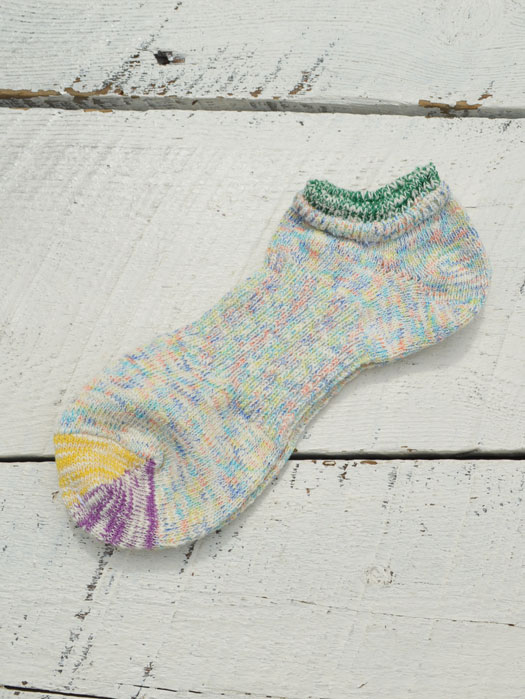 Top Panel Ankle Socks