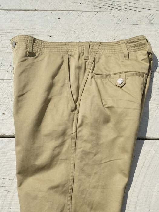 Sprayer Pants　(Giza Cotton West Point)
