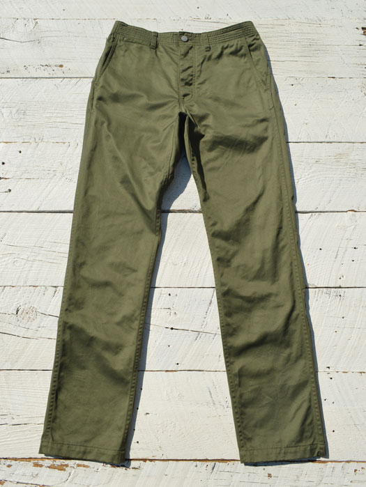 Sprayer Pants　(Giza Cotton West Point)