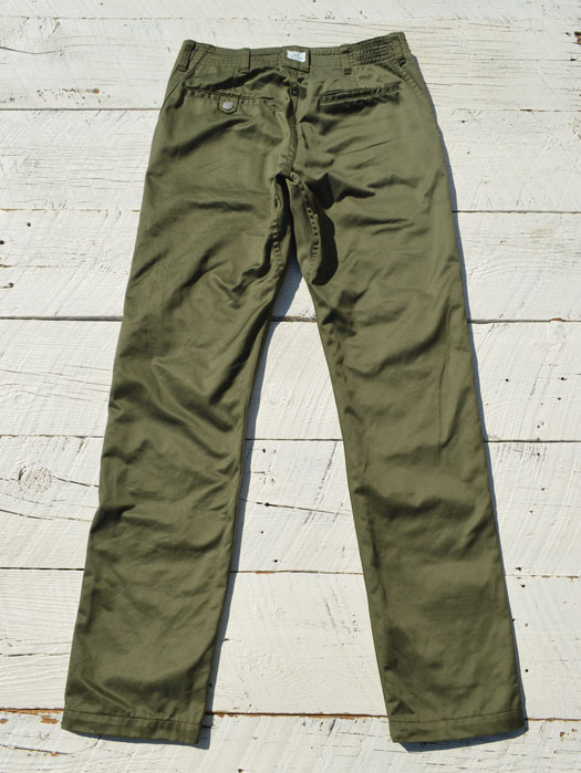 Sprayer Pants　(Giza Cotton West Point)