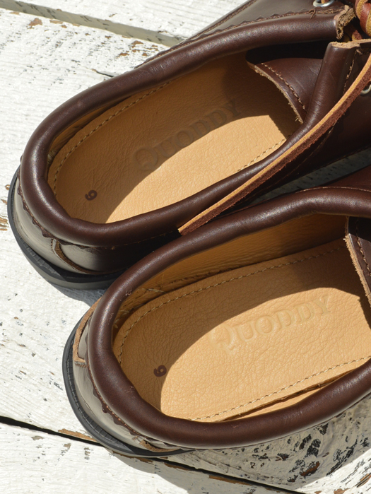 【QUODDY TRAIL MOCCASIN】 BLUCHER (CAMP SOLE)