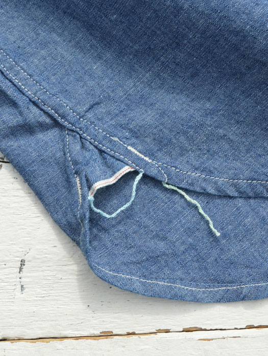 New Basic Pullover Shirt S/S (Classic Chambray)