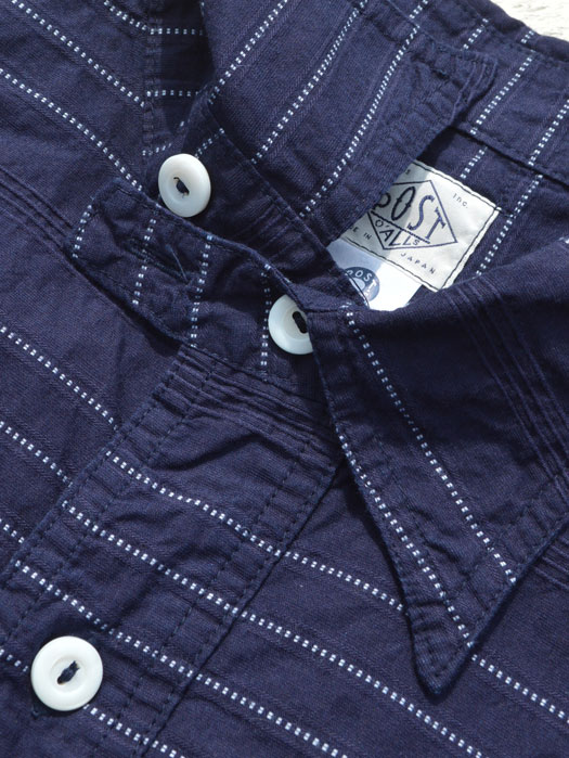 New Basic Pullover Shirt S/S (Horizontal Stripe)