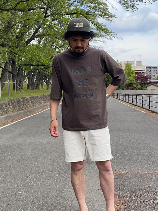 “The MAN” H/S T-Shirt (MOP UP MAN)