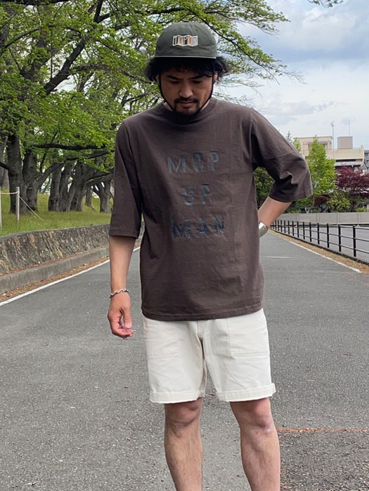 “The MAN” H/S T-Shirt (MOP UP MAN)