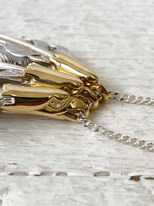 ARROW SKINNY INFINITY HOOK CURB CHAIN (40cm～70cm)　