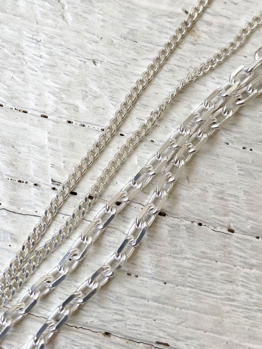 ARROW SKINNY INFINITY HOOK CURB CHAIN (40cm～70cm)　