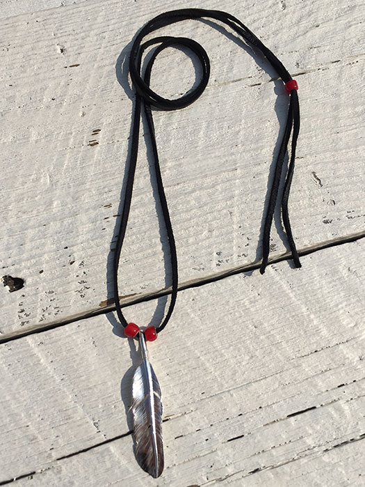 EFNL-0006　FEATHER PENDANT No. 6