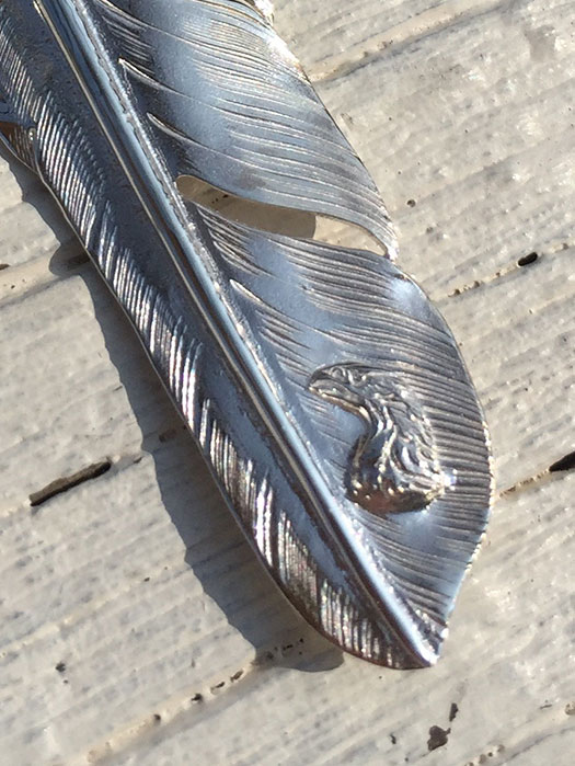 EFNL-0006　FEATHER PENDANT No. 6