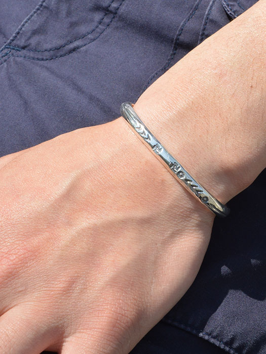 RATTLESNAKE BANGLE　(Men's Size)