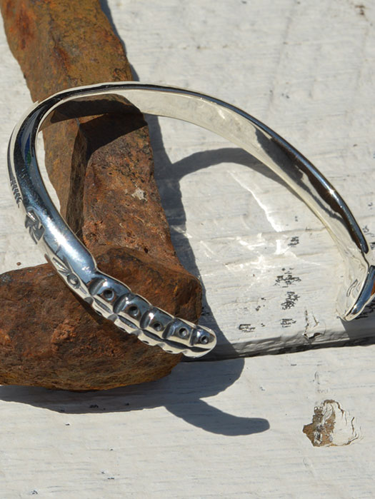 RATTLESNAKE BANGLE　(Men's Size)