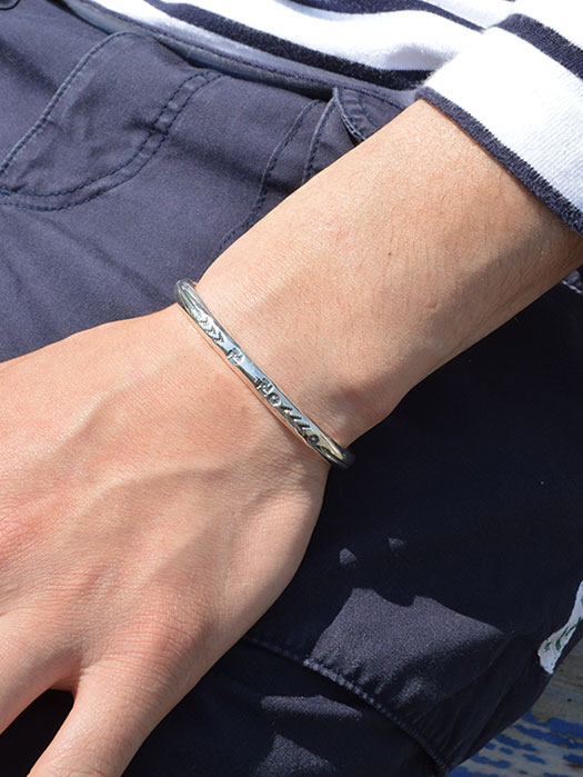 RATTLESNAKE BANGLE　(Men's Size)